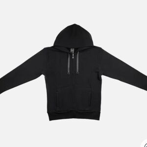 Zox Carbin Black Zip Hoodie